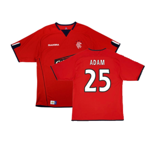 Rangers 2004-05 Third Shirt (L) (Very Good) (Adam 25)