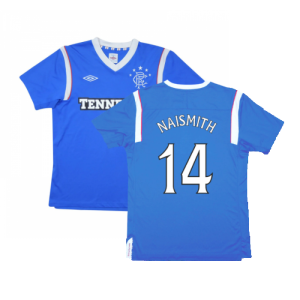 Rangers 2011-12 Home Shirt (M) (Excellent) (Naismith 14) Rangers 2011-12 Home Shirt (M) (Excellent) (Naismith 14)