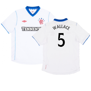 Rangers 2012-13 Away Shirt (M) (Mint) (Wallace 5) Rangers 2012-13 Away Shirt (M) (Mint) (Wallace 5)