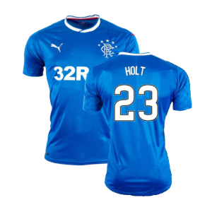 Rangers 2016-17 Home Shirt (S) (Excellent) (Holt 23)