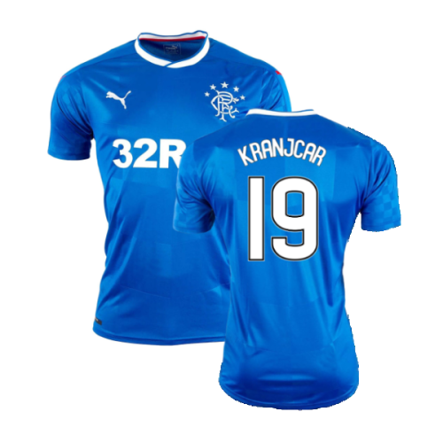 Rangers 2016-17 Home Shirt (L) (Excellent) (Kranjcar 19)