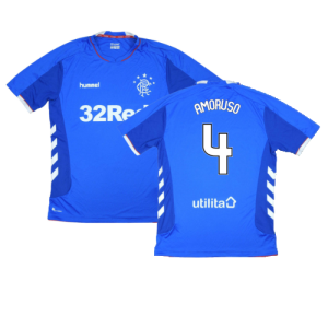 Rangers 2018-19 Home Shirt (3XL) (Good) (AMORUSO 4)