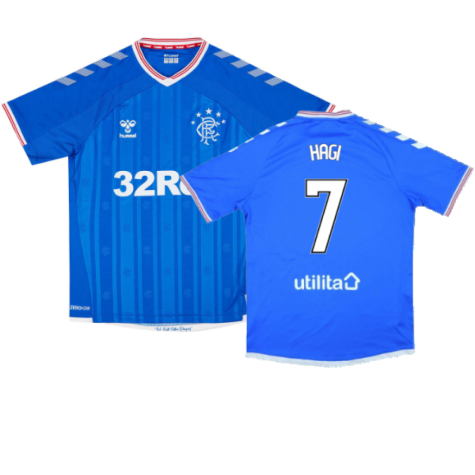 Rangers 2019-20 Home Shirt (Very Good) (Hagi 7)