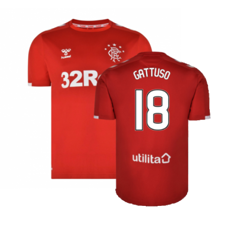 Rangers 2019-20 Third Shirt (M) (Mint) (GATTUSO 18)