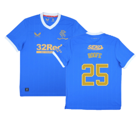 Rangers 2021-22 Home Shirt (4XL) (Mint) (ROOFE 25)