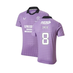 Rangers 2021-22 Third Shirt (4XL) (Mint) (JACK 8) Rangers 2021-22 Third Shirt (4XL) (Mint) (JACK 8)
