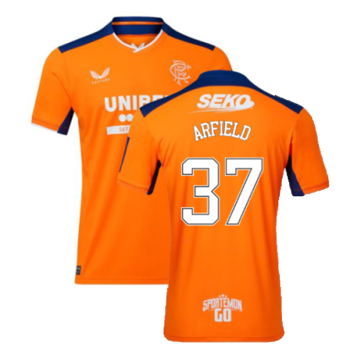 Rangers 2022-23 Third Shirt (L) (Mint) (ARFIELD 37)