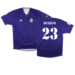 Real Madrid 2001-02 Anniversary Third Shirt (S) (Excellent) Real Madrid 2001-02 Anniversary Third Shirt (S) (Excellent)