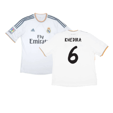 Real Madrid 2013-14 Home (M) (Very Good) (Khedira 6)