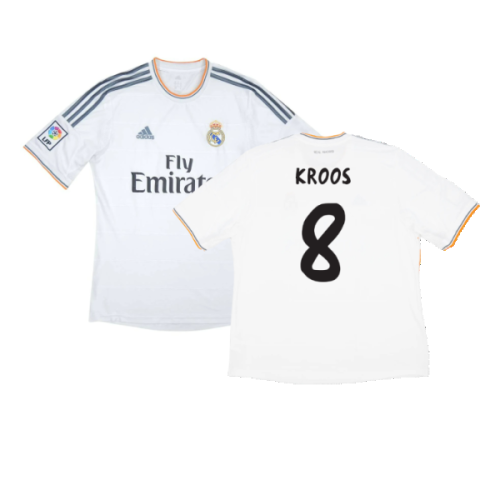 Real Madrid 2013-14 Home (M) (Very Good) (KROOS 8)