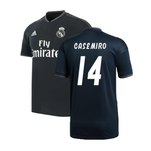 Real Madrid 2018-19 Away Shirt (S) (Very Good) (Casemiro 14)