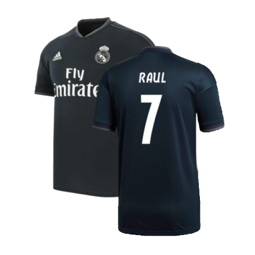 Real Madrid 2018-19 Away Shirt (S) (Very Good) (Raul 7)