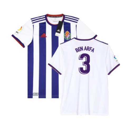 Real Valladolid 2019-2020 Home Shirt - Sponsorless (S) (BNWT) (Ben Arfa 3)