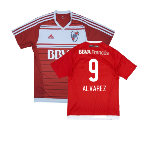 River Plate 2016-17 Away Shirt (m) (Excellent) (Alvarez 9)