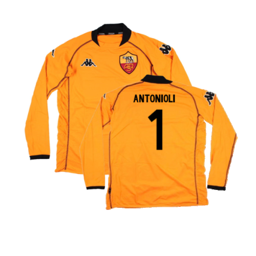 Roma 2002-03 Goalkeeper Long Sleeve Shirt (L) (Excellent) (Antonioli 1)