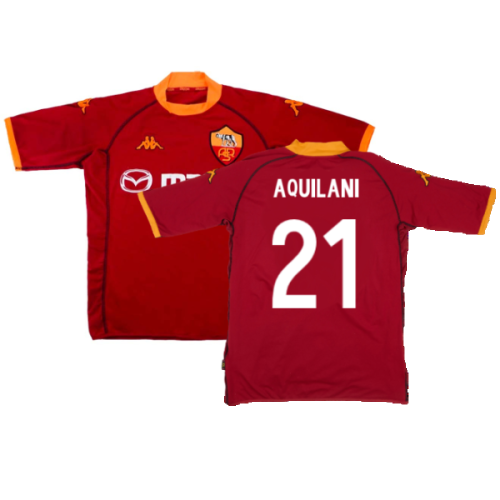 Roma 2002-03 Home (Excellent) (Aquilani 21)