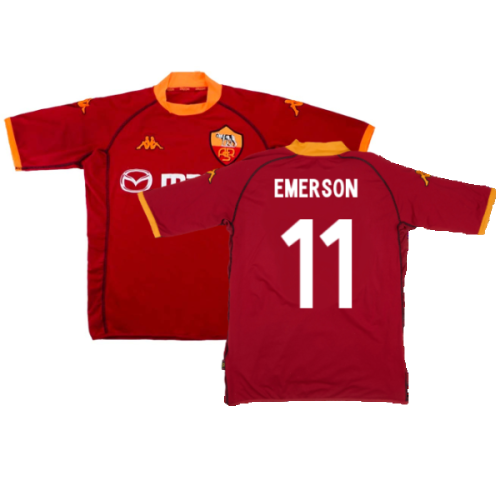 Roma 2002-03 Home (Excellent) (Emerson 11)