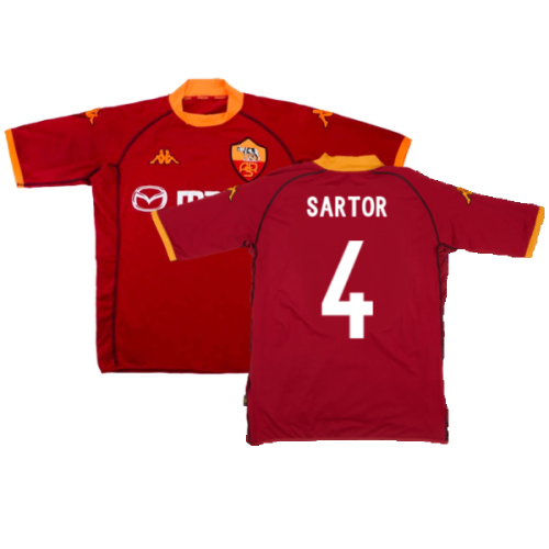 Roma 2002-03 Home (Excellent) (Sartor 4)