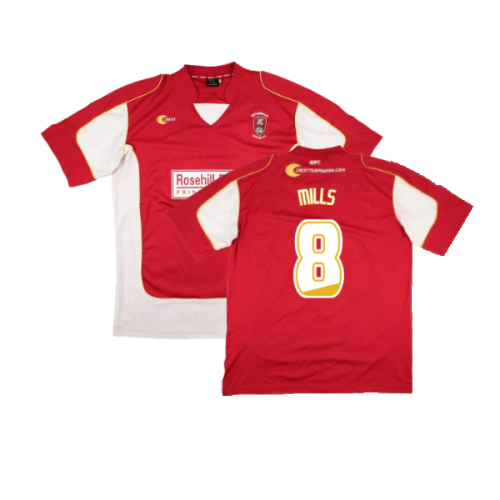 Rotherham 2006-07 Home Shirt (XL) (Very Good) (Mills 8)