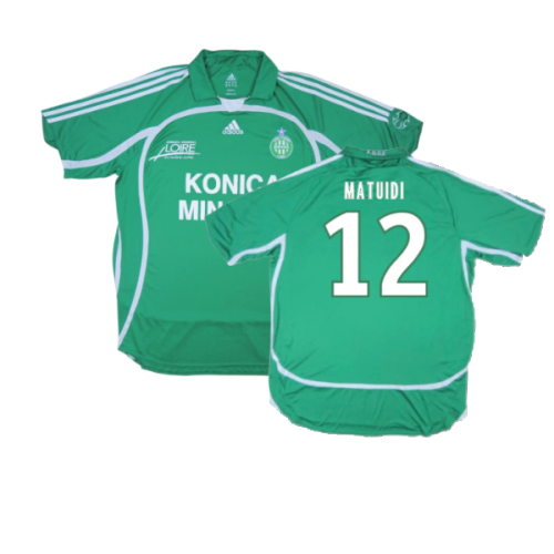 Saint-Etienne 2006-07 Home Shirt (M) (Excellent) (MATUIDI 12)