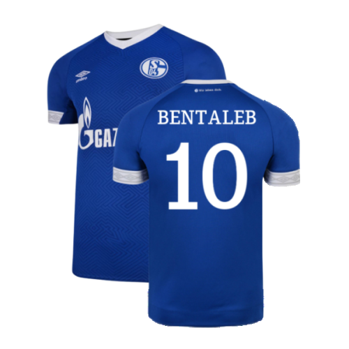 Schalke 2018-19 Home Shirt (2XL) (Excellent) (Bentaleb 10)