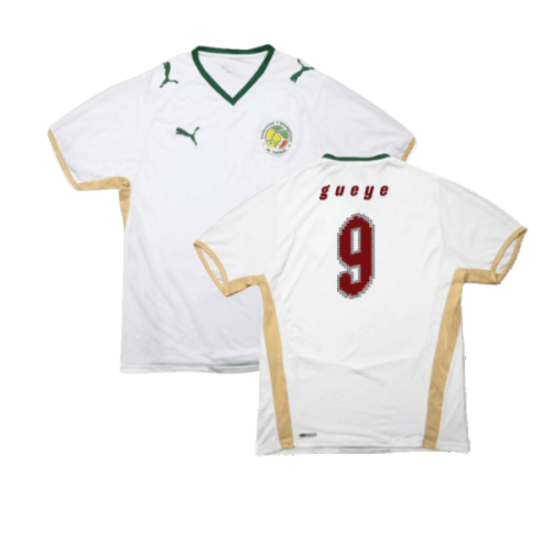 Senegal 2008-10 Home Shirt (S) (Very Good) (Gueye 9)