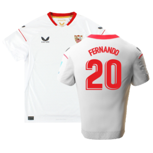 Sevilla 2022-23 Home Shirt (XXL) (Excellent) (Fernando 20)