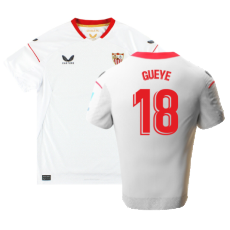 Sevilla 2022-23 Home Shirt (L) (Excellent) (Gueye 18)