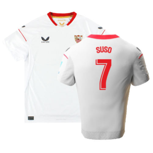 Sevilla 2022-23 Home Shirt (XXL) (Excellent) (Suso 7)