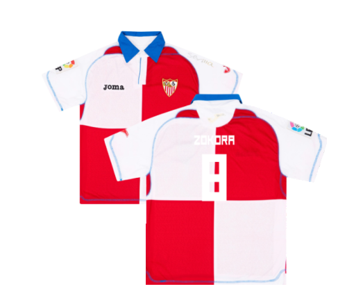 Seville 2009-10 Away Shirt (L) (Good) (ZOKORA 8)