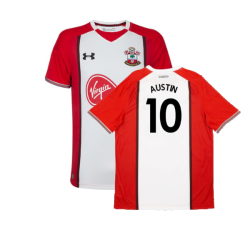 Southampton 2017-2018 Home Shirt (L) (Excellent) (Austin 10)