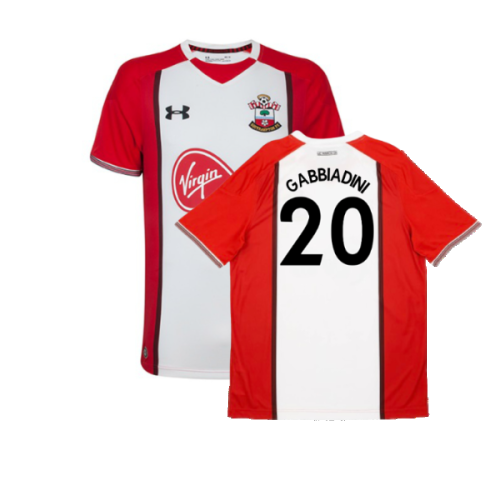 Southampton 2017-2018 Home Shirt (L) (Excellent) (Gabbiadini 20)