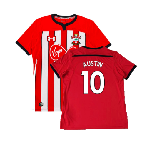 Southampton 2018-19 Home Shirt (Excellent) (Austin 10)