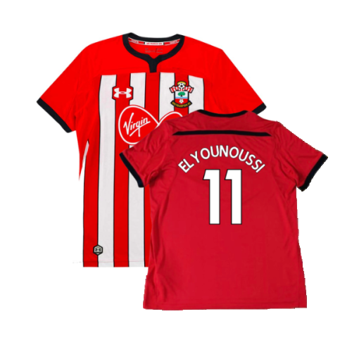 Southampton 2018-19 Home Shirt (Excellent) (Elyounoussi 11)