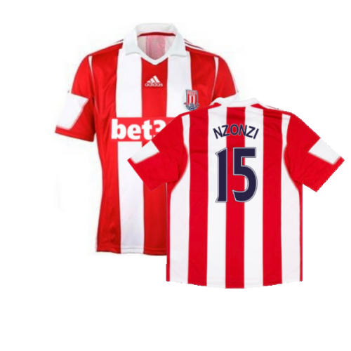 Stoke 2013-14 Home Shirt (XL) (Excellent) (Nzonzi 15)