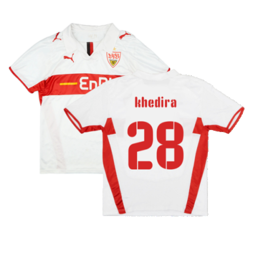 Stuttgart 2008-09 Home Shirt (L) (Khedira 28) (Fair)