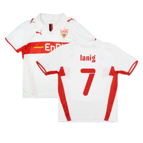 Stuttgart 2008-09 Home Shirt (L) (Lanig 7) (Fair)