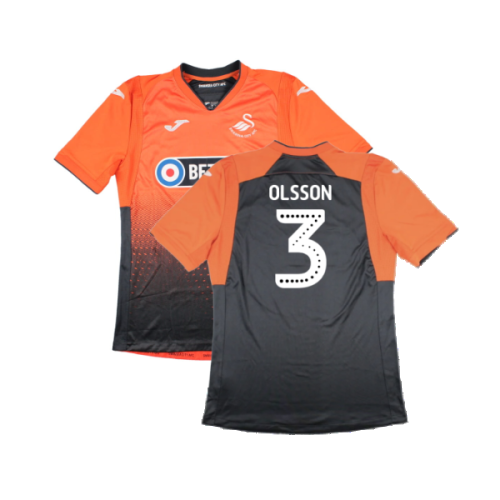 Swansea 2018-19 Away Shirt (Very Good) (Olsson 3)