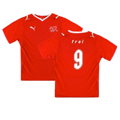 Switzerland 2008-10 Home Shirt (Excellent) (Frei 9)