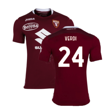 Torino 2020-21 Home Shirt (3XS 9-10y) (VERDI 24) (BNWT)