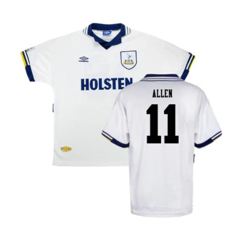 Tottenham 1993-95 Home (Excellent) (Allen 11)