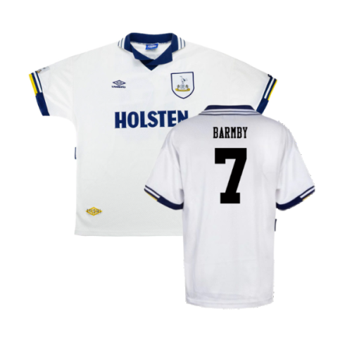 Tottenham 1993-95 Home (Excellent) (Barmby 7)