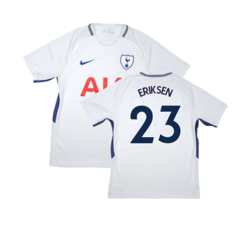 Tottenham 2017-18 Home Shirt (Small infant) (Mint) (Eriksen 23)