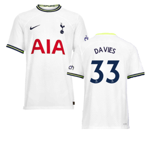 Tottenham 2022-23 Home Shirt (7-8y) (DAVIES 33) (Excellent)
