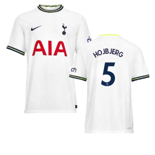 Tottenham 2022-23 Home Shirt (7-8y) (HOJBJERG 5) (Excellent)