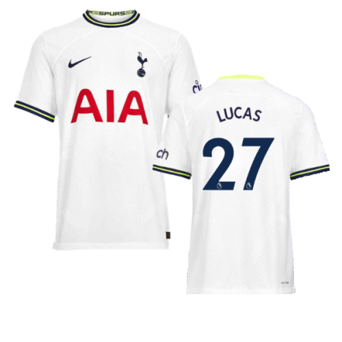 Tottenham 2022-23 Home Shirt (7-8y) (LUCAS 27) (Excellent)