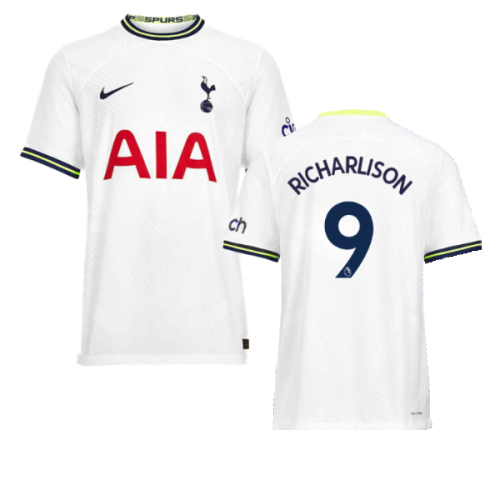 Tottenham 2022-23 Home Shirt (7-8y) (RICHARLISON 9) (Excellent)