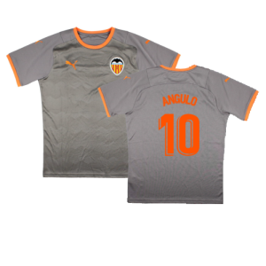 Valencia 2021-22 Fourth Shirt (Sponsorless) (M) (Mint) (ANGULO 10)