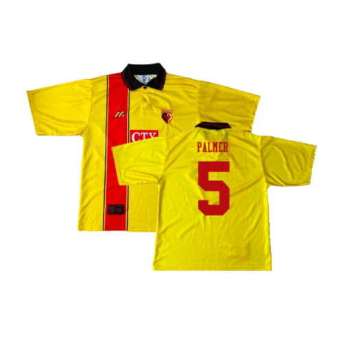 Watford 1997-98 Home Shirt (XL) (Excellent) (Palmer 5)