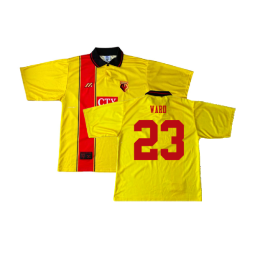 Watford 1997-98 Home Shirt (XL) (Excellent) (Ward 23)